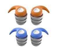 YANCAIYUNL 2 Pairs Silicone Ear Plugs， Loop Quiet Earplugs, Ear Defenders Children Loop Earplugs Quiet， Noise Reducing Ear Plugs for Children Studying,Sleep, Swim, Noisy Places
