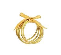 YANCHUN Cute Jelly Bangles Bracelets for Women 80's Neon Dress Glitter Filled Jelly Buddha Buddhist Bracelet for Women Trendy 2025