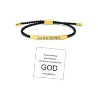 YANCHUN Dont Let The Hard Days Win Bracelet Inspirational Gifts for Women Remember Who You are Bracelet Christmas Stocking Stuffers Gifts, Alloy, no gemstone