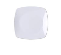 Yanco ML-2107 Mainland 6 3/4” X 1/2" SQUARE PLATE WITH ROUNDED CORNER