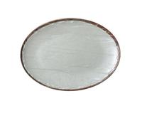 Yanco YO-2009 Yoto 9" X6 3/4"X 3/4" OVAL PLATE