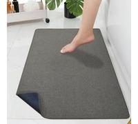 Yancorp Ultra Thin 3'x5' Door Mat - Indoor/Outdoor, Brown, Non-Slip, Washable