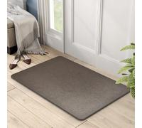 Yancorp Ultra-thin, large bathroom rug, low profile, non-slip fit under the door, absorbent, washable, large indoor doormat, 22 x 4 ft