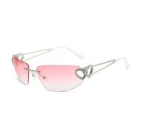 Yancremio Retro Oval Polarized UV400 Vacation Sunglasses for Women (C3)