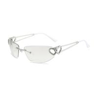 Yancremio Retro Oval Polarized UV400 Vacation Sunglasses for Women (C4)