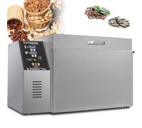 YANDDEA Coffee Roaster Machine Electric Bean Roaster Stainless Steel Coffee Beans Roasting Machine Timing Temperature Adjustable for Baking Coffee, Chestnut, Peanuts, Grain 5Type