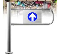 YANDDEA Universal Supermarket Entrance Safety Gate, Automatic Closing Unidirectional Door for Store for Library Supermarket Entrance Factory School Entrance Gate Leftdoor-70x100cm