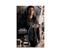 YANDING Dylan O'Brien Actor Poster, Maze Runner Movie Poster, Canvas Art, Modern Family Decor, 12x18 inches