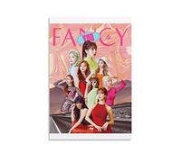 YANDING Kpop Twice - Fancy You Poster Canvas Art Poster and Wall Art Picture Print Modern Family bedroom Decor Posters 12x18inch(30x45cm)