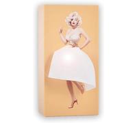 Yandlo Creative Tissue Boxes Holder, Lady Skirt Tissue Box Cover, A Funny Vintage Lady Up Dress Design for Facial Tissues, Napkins, Office Countertops Living Room,Bedroom Rectangular Decor(Beige)