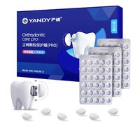 YANDY Orthodontic Wax for Braces and Dental Devices-Protective wax Granules-90 Individual Hygienic Packs- Original Flavor