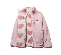 yanenrun Autumn And Winter New Love Lambswool Cotton-padded Jacket Double-sided Collar Jacket Couple Loose Jacket Warm Jacket Y2K,Pink,S