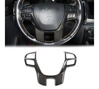 YANER for Ranger Steering Wheel Cover Trim Frame Center Consoles for Ford Ranger 2015 2016 2017 2018 2019 2020 2021 2022