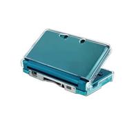 Yanfider Transparent Hard Shell Case Cover Compatible with Nintendo 3DS, Replacement Protective 3DS Crystal Clear Housing Case