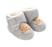 YANFJHV 3D Slippers Girls Baby Socks Toddler Boys Slip Animal Cute, brown, 2.5 UK Child