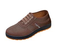 YANFJHV Men's Trainers, Wide Foot, Lightweight Trainers, Soft Sole, Handball Shoes, Trainer, Fitness Shoes, Platform Walking Shoes, Breathable Walking Shoes, Retro Fashion, Hiking Shoes, Size 39-44