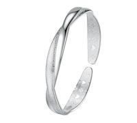 YANFJHV Sparkling Open Mouth Love Interlocking Bracelet Creative Bracelet Watch Timer, White, standard size