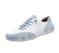 YANFJHV Sports Shoes Men's White Low Top Running Shoes Laces Trainers Leather Jogging Shoes Extra Wide Hiking Shoes Large Sizes Trekking Shoes Non-Slip Lovers Couple Trainers Comfortable Leather Shoes