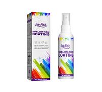 YANFJHV Sublimation Coating Spray for Cotton T-shirts All Fabrics, Including Polyester Wooden Cardboard Cushions, Plastic Storage Container for Crafts (White, One Size)