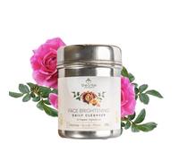 YANG Concepts Face Brightening Daily Cleanser, 3-In-1 Cleanser, Scrub & Mask, Instant Brightening Glow And Tan Removal, For All Skin Type, 100% Chemical Free & Natural - 100 Gm (Tin Packing)