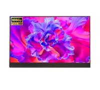 YANG11FAN Portable Monitor Laptop Extended Second Screen 15.6 Inch 1080P 10bit Color Depth IPS Portable Monitor External Monitor