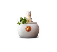 YANG11FAN Tabletop Water Fountain Chinese Desktop Lucky Beast Circulating Waterfall Fountain Decor for Home, Office or Meditation Space Decor Indoor Fountain
