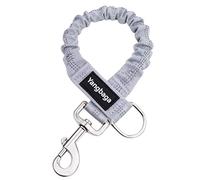 Yangbaga Dogs Shock Absorber, Elastic Buffer Extension leash with Bungee Shock for Pet, Prevent Injury on Arm and Shoulder & Absorb the Pull by Dogs, Great for Bicycle, Running, Walking etc (Grey-13")