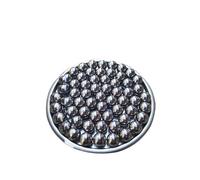 YANGC 10-1000PCS 304 Stainless Steel Ball High Precision Bearing Small Smooth Solid Bead Mini Round Dia 1mm-10mm(2mm-500pcs)