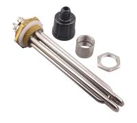 YANGC 220v/380V Heating Element SUS304 Electrical Heater DN32 DN40 Resistance 2KW/3KW/3750W/4.5KW/6KW(As tne Picture Shown,4.5KW,DN32 42mm)