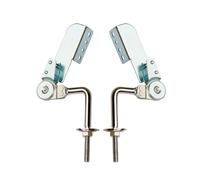 YANGC 2pcs Sofa Adjustable Height Angle Hardware Sofa Headrest Ratchet Multifunctional Adjustment Hinge 90-195 Degrees