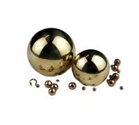 YANGC H62 Solid Copper Balls Pure Brass Precision Beads 1/1.5/2/2.5/3/3.5/3.175/4.5/4..45/5/6/7/9.525/10/12/12.7/15/19.05~60mm(50mm 1Pcs)