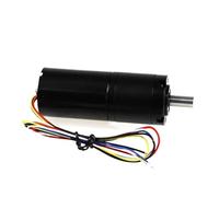 YANGC High Torque Recuder 12V 24V DC Brushless Planet Gear Motor With Speed Feedback Reverse PWM Speed Control Planetary Gearmotor(8MM shaft,8RPM,12v single motor)