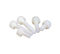 YANGC Nylon Thumb Screw PA66 Plastic Hand Twist Tighten Screws M3 M4 M5 M6 M8(M3x12 (50Pcs))