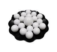 YANGC Precision Bearings Rolling Bead Polyoxymethylene Solid POM Plastic Ball 2/2.38/2.5/2.778/3/3.175/3.5/4/4.5/4.763/5/5.5/5.95~50mm(10 PCS,2mm)