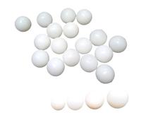 YANGC White Solid Silicone Bouncy Ball Bounce Ball 2/2.5/3.5/4/5.5/6.5/7.5/8.5/9/10/11/12/13/14/15/16/18 19/20/22/25/28/30/32/35-70mm(50 PCS,8.5mm)