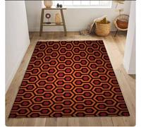 YANGECHEN Geometric Modern Rug The Shining Background Carpet Overlook Hotel Area Rug Rug Living Room Bedroom Decorative Carpet 160x280cm