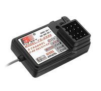 Yangers 2.4GHz RC Receiver for Car Boat, FS-GR3E 3-Channel 3CH Receiver for Fs-GR3C GT3B GT2 GT2E GT2G FS-T4B FS-i4 GT6B FS-i6 Transmitter