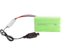 Yangers 9.6v 2400mah 8S NIMH Battery RC Rechargeable AA Batteries Pack Replacement Mini Tamiya Plug Connector with USB Charger Set for RC Car off road Truck Jumper Vehicle Drift Monster Toys