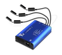 Yangers DJI Mavic 2 Zoom / 2 Pro/Mavic Enterprise Multi Charger, Simutaneous Parallel Charging Hub, Smart Rapid Balance Dock Station for 3 Flight Batteries, Remote Control Smaratphone Tablet