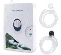 Yangers Multifunctional Ozone Generator Portable Air Water Purifier Sterilizer Washer Cleaner for Home Kitchen Water Treatment to Drink Fruits Food Vegetables Clothes Timer (600mg/h AC Plug in)