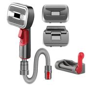 Yangers Pet Dog Grooming Kit for Dyson Vacuum V7 V8 V10 V11 V12 V15 G5, Dog Brush Vacuum Attachments Pet Hair Remover Brush Head with Extension Hose + Adapter + Trigger Lock for Dyson Vacuum Parts