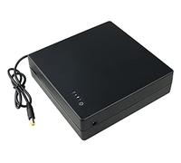 Yangers Smart Mini UPS Uninterruptable Power Supply, High Power 31200mAh Desktop Battery Backup Device Home Power Bank for DC 12V 9V 5V BT Wifi Router Camera CPE Alarm Modem Nas Drive