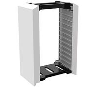 Yangers storage tower stand shelf holder rack for PS5 game card box, universal video games and blu-ray storage unit for ps4/ps3/Xbox one/Nintendo Switch