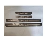 YANGFEIYA 4Pcs Car Door Sill Protector Strips for MG HS 2018-2024, Stainless Steel Kick Plates Welcome Pedal Guard Kick Plates Auto Accessories