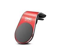 YANGFEIYA Magnetic Car Phone Holder for Dacia Logan MCV 2 (II) I 2013-2020, L Type Air Vent Clip Mobile Mount Mobile Phone Holders Smartphone Support Stand,Red