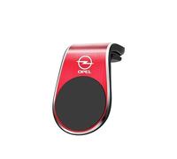 YANGFEIYA Magnetic Car Phone Holder for OPEL Insignia B Sports Tourer 2017+, L Type Air Vent Clip Mobile Mount Mobile Phone Holders Smartphone Support Stand,Red
