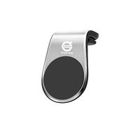 YANGFEIYA Magnetic Car Phone Holder for Volvo V40 Cross Country 2015-2016, L Type Air Vent Clip Mobile Mount Mobile Phone Holders Smartphone Support Stand,Silver