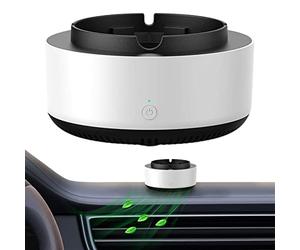 Yangguang Electronic Ashtray, Smart Filter Ashtray, Durable Air Purifier Multifunctional Smokeless Ashtray, Ash Holder For Indoor Outdoor, Air Purifier Ashtray For Home