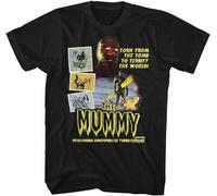 YANGGUOC Hammer Horror The Mummy with Photographs T Shirt(Large)