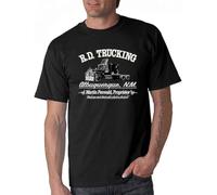 YANGGUOC tianming Rd Trucking Convoy Vintage Outlaw Trucker T Shirt(3X-Large)